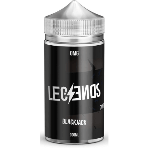 Legends Shortfill E-Liquid 200ml - Blackjack