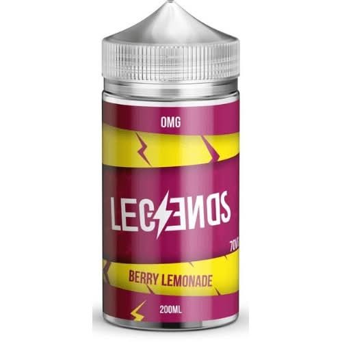 Legends Shortfill E-Liquid 200ml - Berry Lemonade