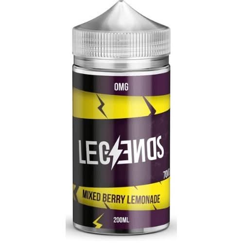 Legends Shortfill E-Liquid 200ml - Mixed Berry Lemonade