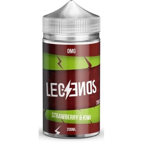 Legends Shortfill E-Liquid 200ml - Strawberry Kiwi