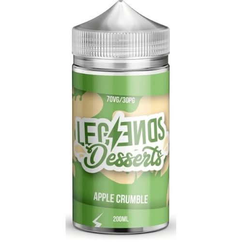 Legends Shortfill E-Liquid 200ml - Apple Crumble