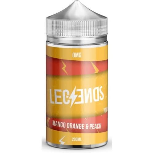 Legends Shortfill E-Liquid 200ml - Mango Orange & Peach