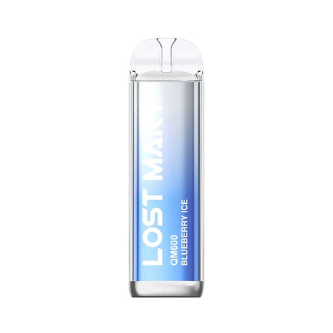 Lost Mary QM600 Disposable Vape Pod Device - 20MG - Eliquid Base-Blueberry Ice
