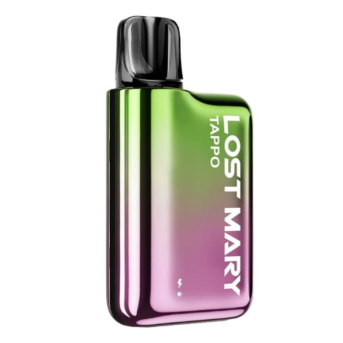 Lost Mary Tappo Prefilled Pod Kit - Eliquid Base-Green Pink + Watermelon Prefilled Pod