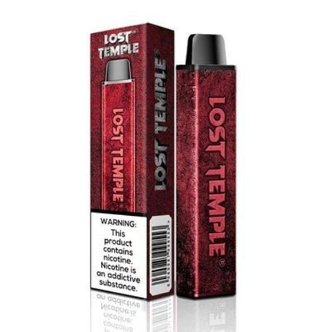 Lost Temple Disposable Vape Pod Device - 20MG - Eliquid Base-Red