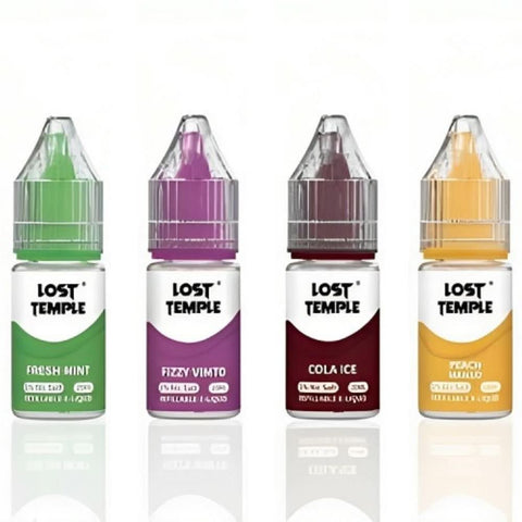 Lost Temple Nic Salts 10ml - Box Of 10 - Eliquid Base-Blueberry