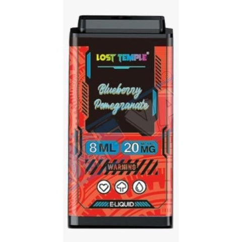 Lost Temple Replacement Pods - Eliquid Base-Blueberry Pomegranate