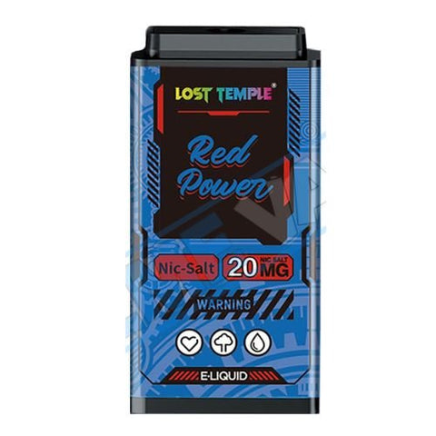 Lost Temple Replacement Pods - Eliquid Base-Red Power