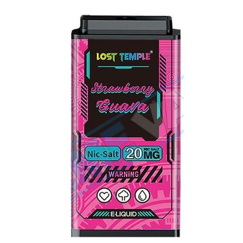 Lost Temple Replacement Pods - Eliquid Base-Strawberry Guava