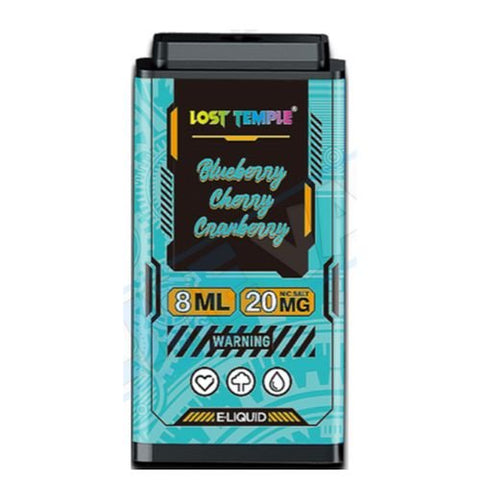 Lost Temple Replacement Pods - Eliquid Base-Blueberry Cherry Cranberry