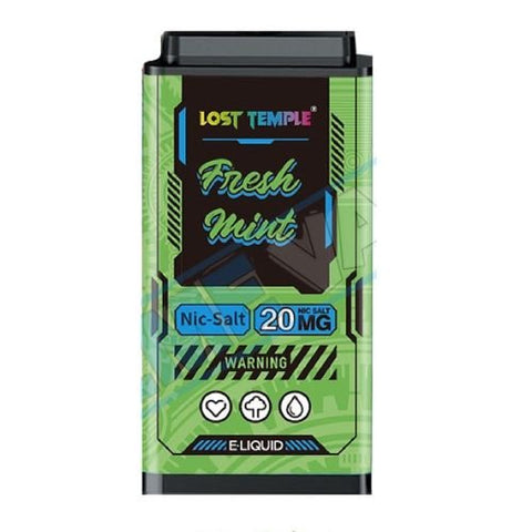 Lost Temple Replacement Pods - Eliquid Base-Fresh Mint