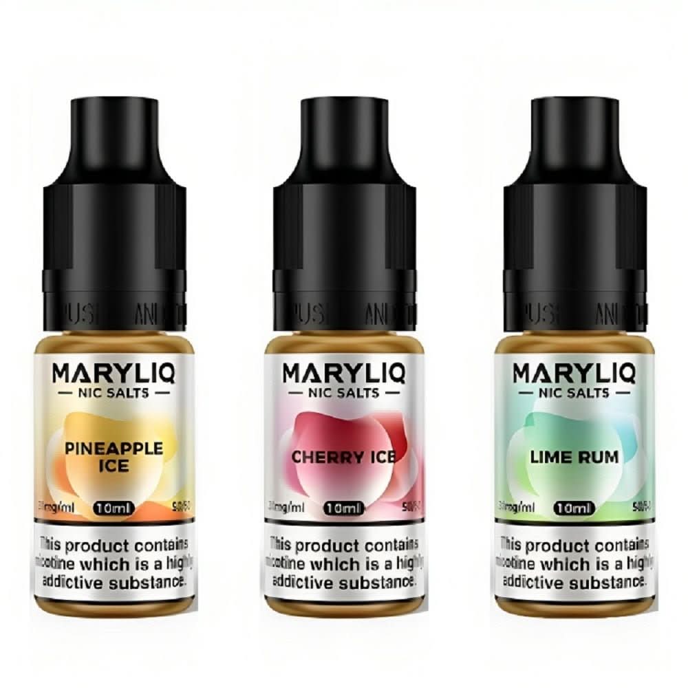 Maryliq 10ml Nic Salt E-Liquid - Pack of 10