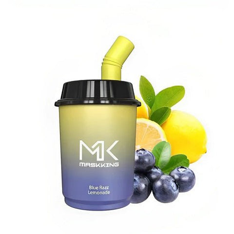 Maskking Sip 600 Puff Disposable Vape - Eliquid Base-Blue Razz Lemonade