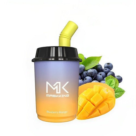 Maskking Sip 600 Puff Disposable Vape - Eliquid Base-Blueberry Mango
