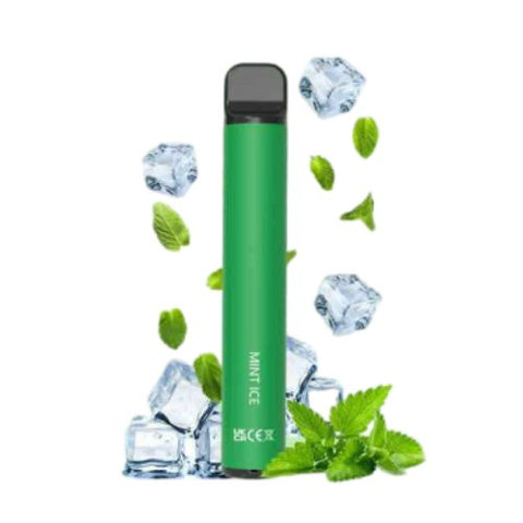 Mckesse Bar 600 Disposable Vape Pod Device - Eliquid Base-Mint Ice