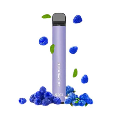 Mckesse Bar 600 Disposable Vape Pod Device - Eliquid Base-Blue & Razz Ice