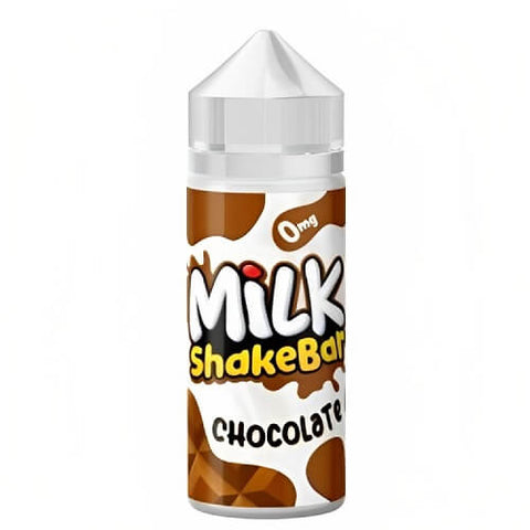 Milkshake Bar Shortfill 100ml E-Liquid - Eliquid Base-Chocolate