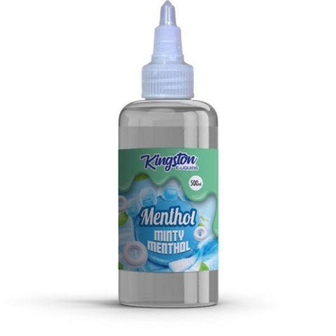 Minty Menthol E-Liquid By Kingston 500ml - Eliquid Base