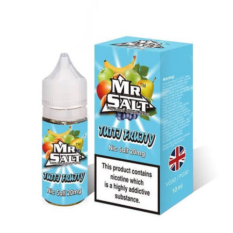 Mr Salt 10ml Nic Salt Eliquid (3x) - Eliquid Base-Tutti Fruity
