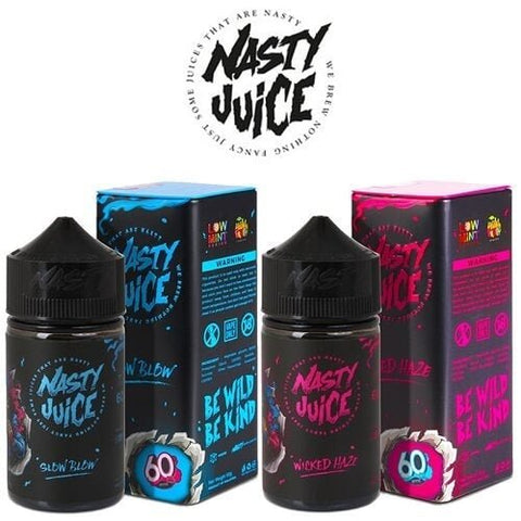 Nasty Juice Shortfill E-Liquid 50ml | All Ranges - Eliquid Base
