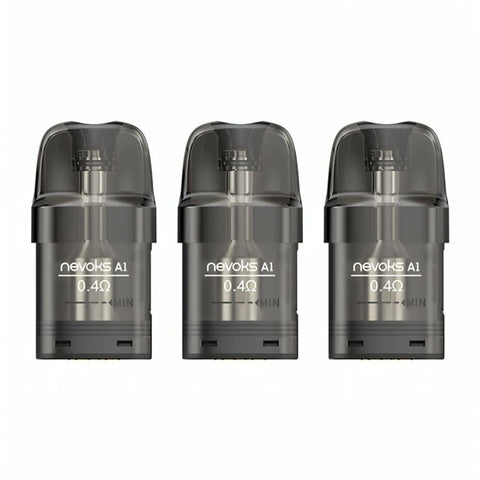 Nevoks A1 Replacement Pods Pack of 3 - Eliquid Base-0.4 Ohm