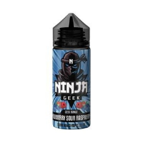 Ninja Geek 100ml Shortfill E-liquid - Eliquid Base-Blueberry Sour Raspberry