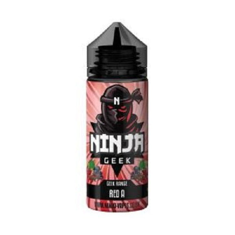 Ninja Geek 100ml Shortfill E-liquid - Eliquid Base-Red A