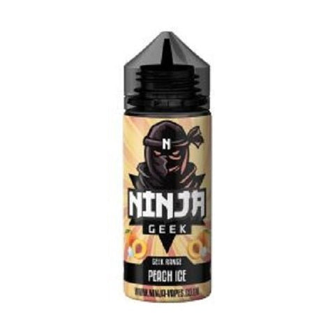 Ninja Geek 100ml Shortfill E-liquid - Eliquid Base-Peach Ice