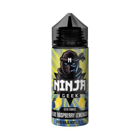 Ninja Geek 100ml Shortfill E-liquid - Eliquid Base-Blue Raspberry Lemonade