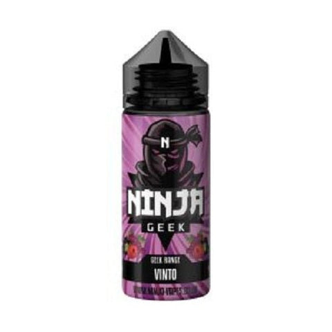 Ninja Geek 100ml Shortfill E-liquid - Eliquid Base-Vinto