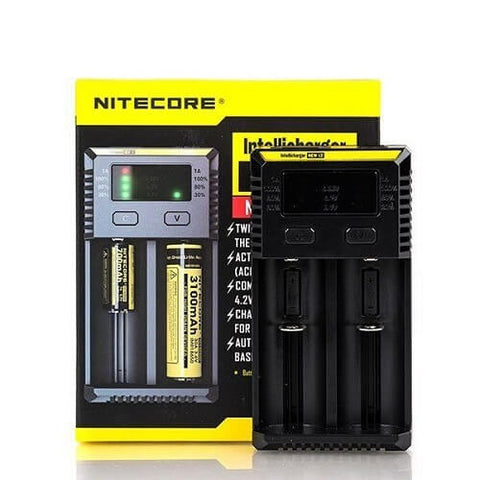 Nitecore Intellicharger New I2 - 2-Slot Changer - Eliquid Base