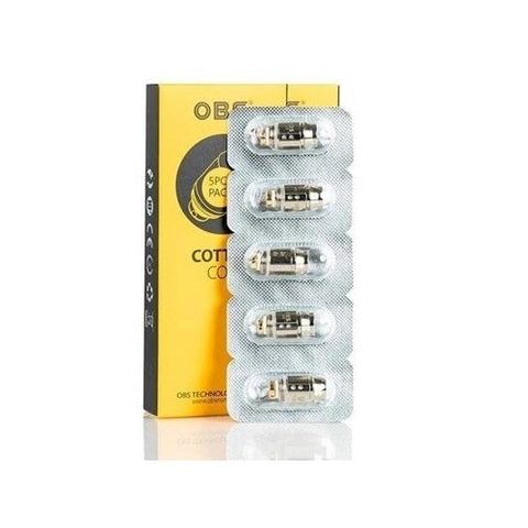 OBS Cube Mini Coils ( Pack of 5 ) - Eliquid Base