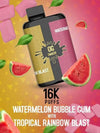 OG Smash Duo 16000 Puffs Disposable Vape Kit - Watermelon Bubblegum / Tropical Rainbow Blast