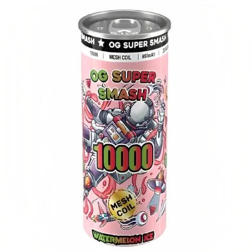 OG Super Smash 10000 Disposable Vape Device -Watermelon Ice