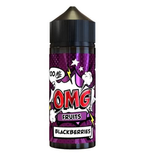 OMG Fruits Shortfill 100ml Eliquid -Blackberries