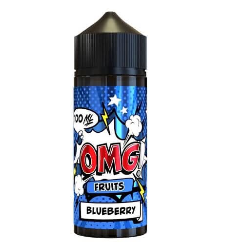 OMG Fruits Shortfill 100ml Eliquid -Blueberry