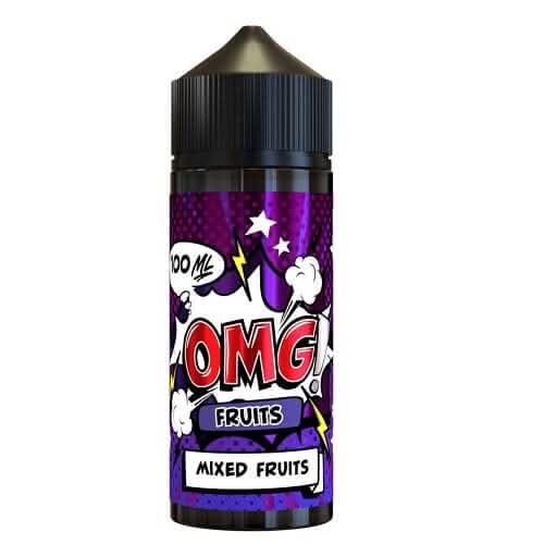 OMG Fruits Shortfill 100ml Eliquid -Mixed Fruits
