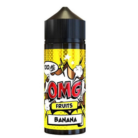 OMG Fruits Shortfill 100ml Eliquid - Eliquid Base-Banana