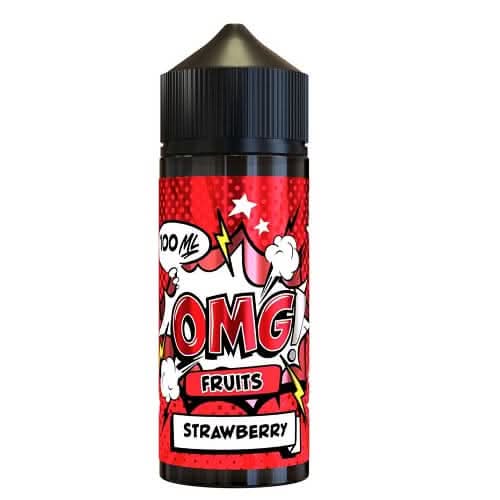 OMG Fruits Shortfill 100ml Eliquid -Strawberry