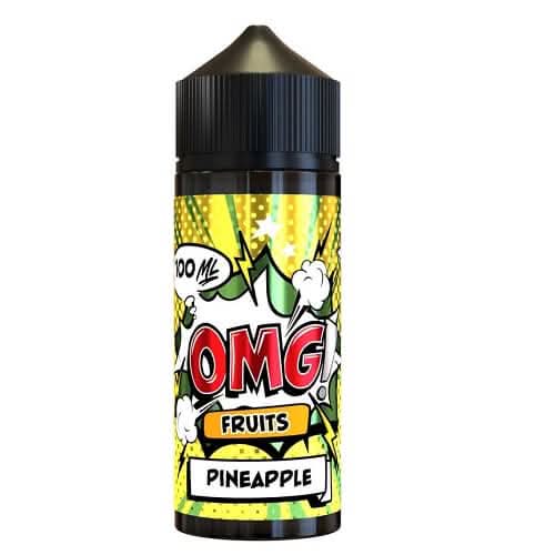 OMG Fruits Shortfill 100ml Eliquid -Pineapple