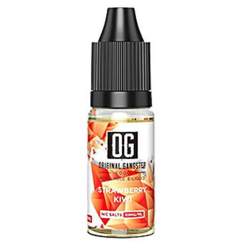 Orignal Gangster OG 6000 10ml Nic Salts E-liquid - Pack Of 10 - Eliquid Base-Strawberry Kiwi