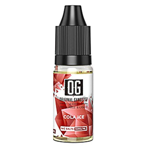 Orignal Gangster OG 6000 10ml Nic Salts E-liquid - Pack Of 10 - Eliquid Base-Cola Ice