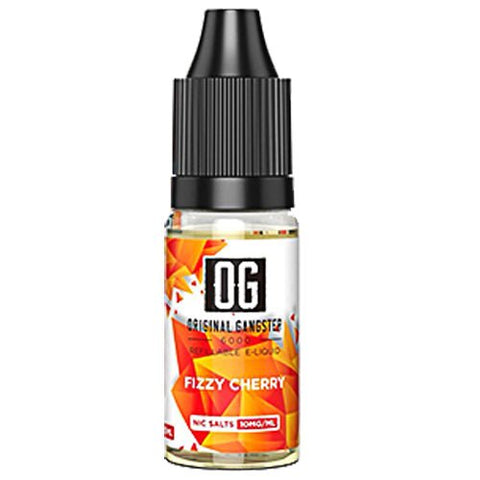 Orignal Gangster OG 6000 10ml Nic Salts E-liquid - Pack Of 10 - Eliquid Base-Fizzy Cherry