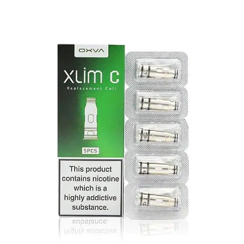Oxva Xlim C Replacement Coil - Pack of 5 - Eliquid Base-
