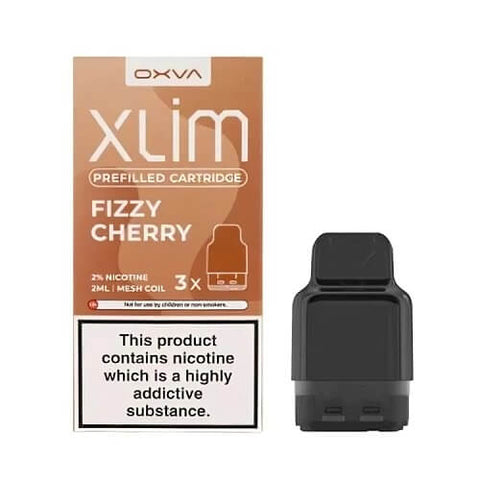 OXVA Xlim Prefilled Pods - Pack of 3 - Eliquid Base-Fizzy Cherry