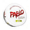 Pablo Nicopods Kiwi flavour in a round can, offering a tangy and refreshing kiwi taste with strong nicotine in a clean, tobacco-free pouch.