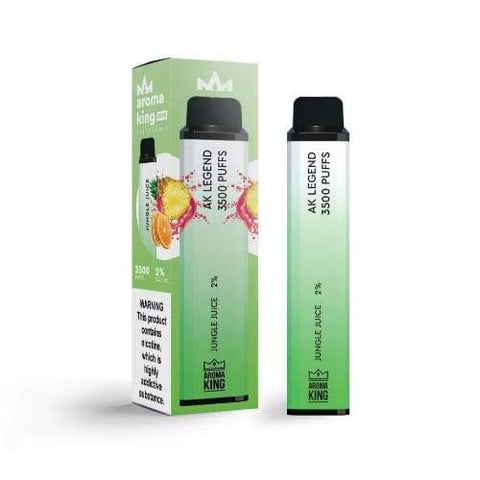 Pack of 10 Aroma King 3500 Disposable Pod Device | 20MG - Eliquid Base-Jungle Juice