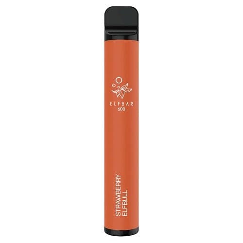 Elf Bar 600 Puff Disposable Vape  Device  -Strawberry Elfbull