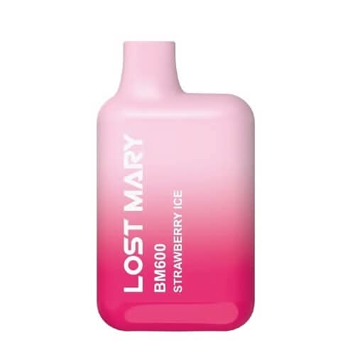 Elf Bar Lost Mary BM600 Disposable Vape Device -Strawberry Ice