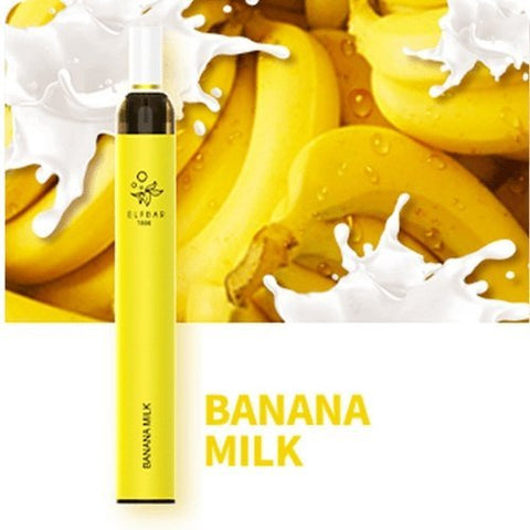 Pack of 10 Elf Bar T600 Disposable Pod Device - Eliquid Base-Banana Milk